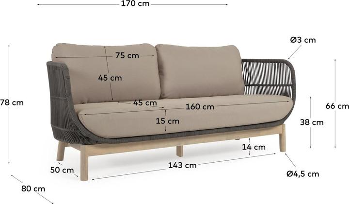 Immagine prodotto Kave Home Catalina