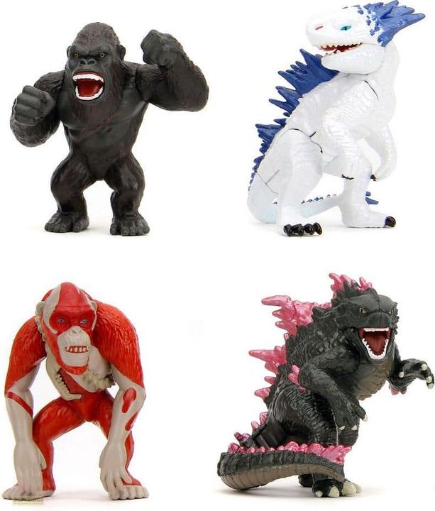 Image du produit Jada Godzilla 4-Pack Figures 2.5", vague 1
