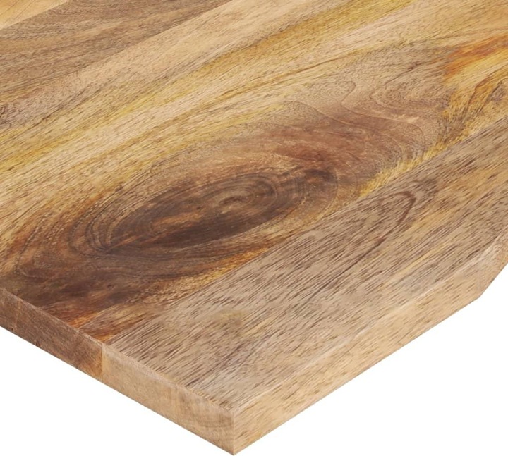 Produktbild VidaXL Schreibtischplatte Tischplatte Holzplatte mit Aussparung Massivholz Mango