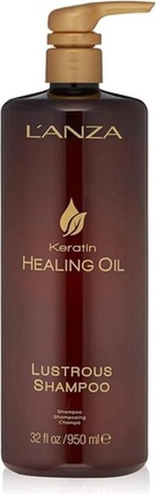 Produktbild L'Anza Keratin Healing Oil Lustrous Shampoo for Damaged Hair - Nourishes (250 ml, Flüssiges Shampoo)