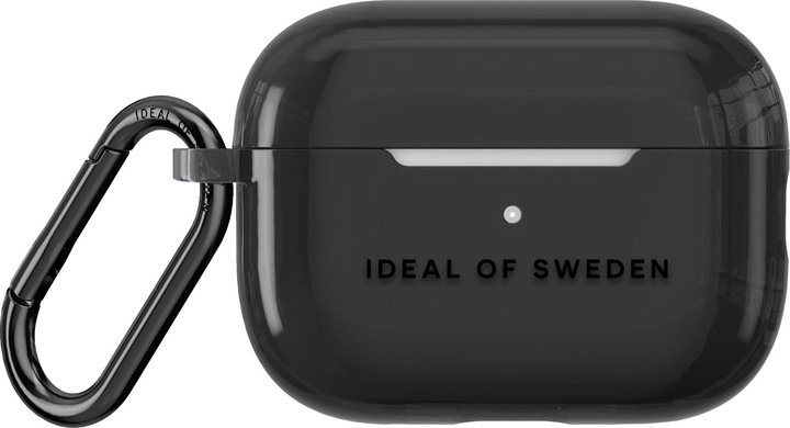 iDeal Of Sweden Airpods Pro laadimiskarbiümbris (1/2 gen) Clear Case, Tinted Black (Headphone bag)