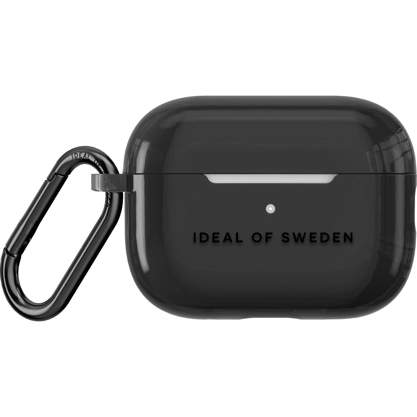 iDeal Of Sweden Airpods Pro laadimiskarbiümbris (1/2 gen) Clear Case, Tinted Black (Kopfhörer Hülle), Kopfhörertasche + ...