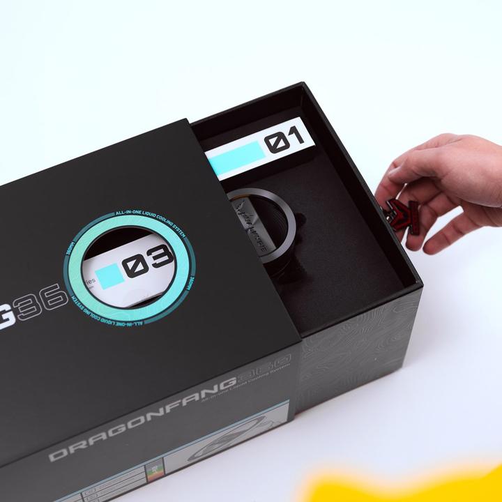 Actual product image Valkyrie Chłodzenie wodne Dragonfang 360 ARGB Czarne