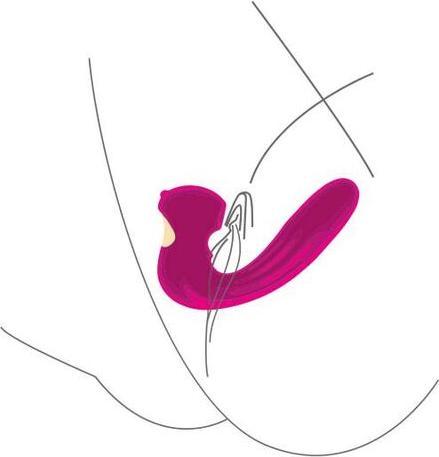 Image du produit Xocoon Celestial Love Vibe Stimulateur Fuchsia