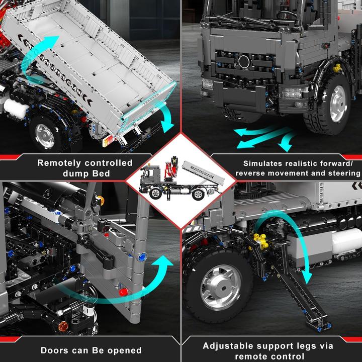 Actual product image Mould King Technik LKW-Krantransport