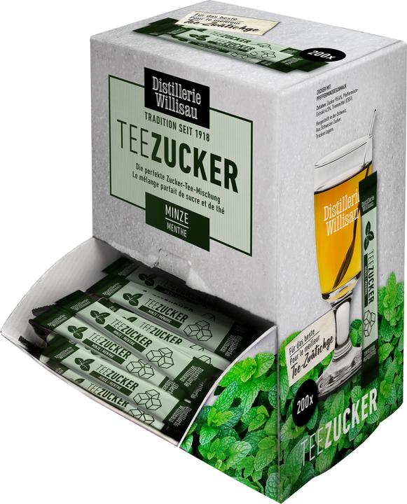 Immagine prodotto Distillerie Willisau TEA TWISTS ZUCCHERINI con MENTA perfettamente miscelati SCATOLA (1000 g)