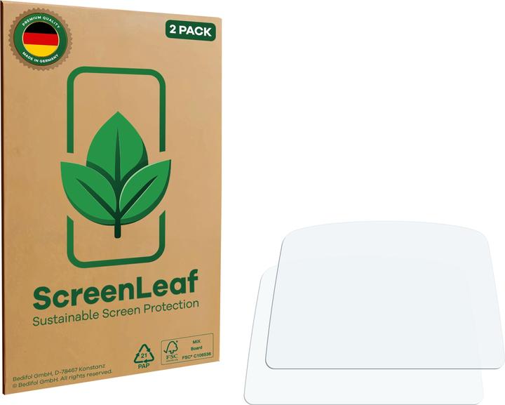 Produktbild ScreenLeaf Schutzfolie nachhaltiger Displayschutz Display Schutz Folie Klar Transparent