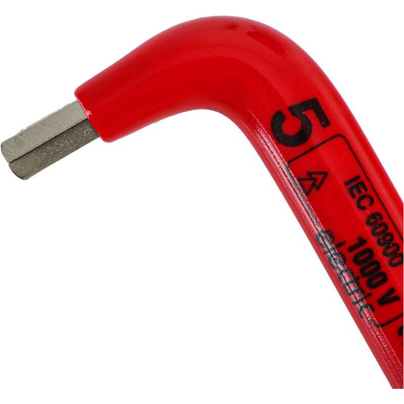 Wetec, Sechskantschlüssel, Innensechskant-Stiftschlüssel, 1000 V, Grösse 5 mm