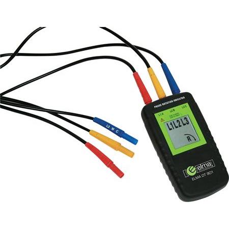 Elma Instruments, Multimeter, Fasefølgetester mit modernem LCD-Display. (CAT IV)