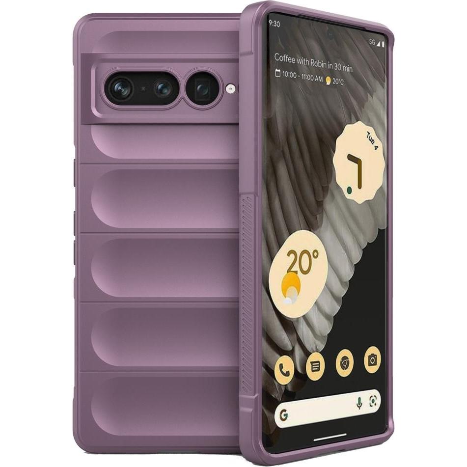 Screenguard CloudCase Google Pixel 7 Pro TPU Hülle (Google Pixel 7 Pro), Smartphone Hülle, Violett