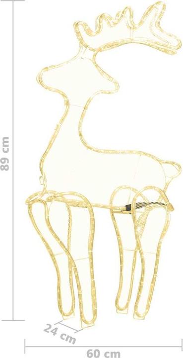 Image du produit vidaXL Rentier Weihnachtsdekoration