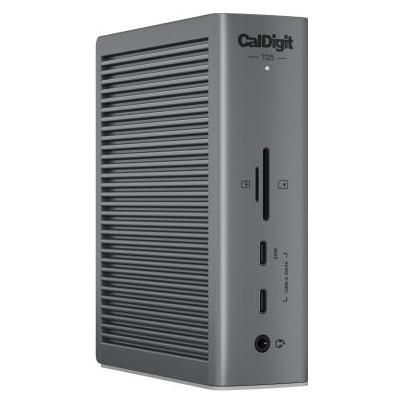 CalDigit TS5 - Thunderbolt Station 5 With 1m Thunderbolt 5 Cable (Thunderbolt, 15 Ports), Dockingstation + Usb Hub, Grau