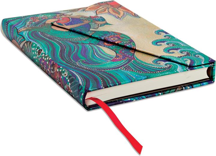 Image du produit Paperblanks Créations insolites Chant de la merMidiLIN (130 x 180 mm, À rayures, Couverture rigide)
