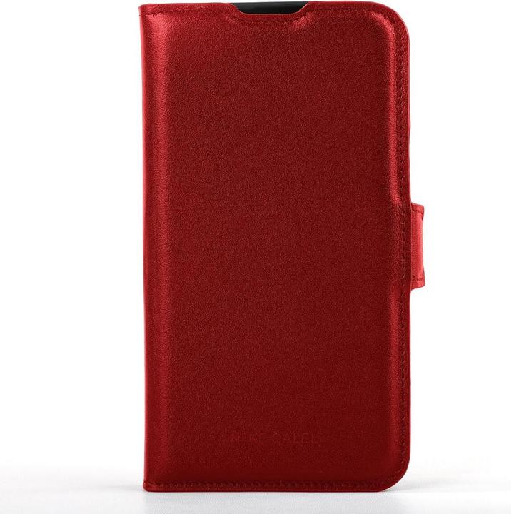 Produktbild Mike Galeli Book-Cover Echtleder Fabio cherry tomato (Apple iPhone 16)
