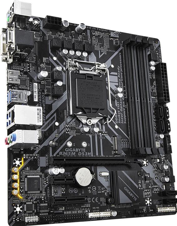 Actual product image Gigabyte B365M DS3H (LGA 1151, Intel B365, mATX)