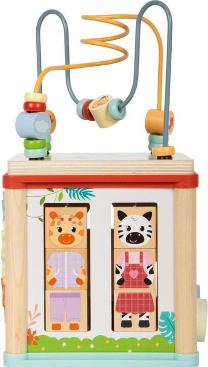 Actual product image small foot Motor Activity Cube "Jungle Friends"