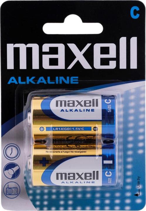 Actual product image Maxell cell blister (2 pcs., C)