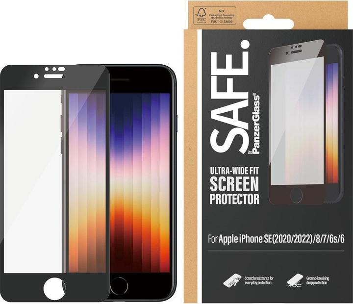 Actual product image Safe. Screen protector Case Friendly iPhone 6/6s/7/8/SE (2020/2022) (1 Piece, Apple iPhone 6s, Apple iPhone SE (3rd Gen), Apple iPhone SE (2nd Gen), Apple iPhone 6, Apple iPhone 8, Apple iPhone 7)