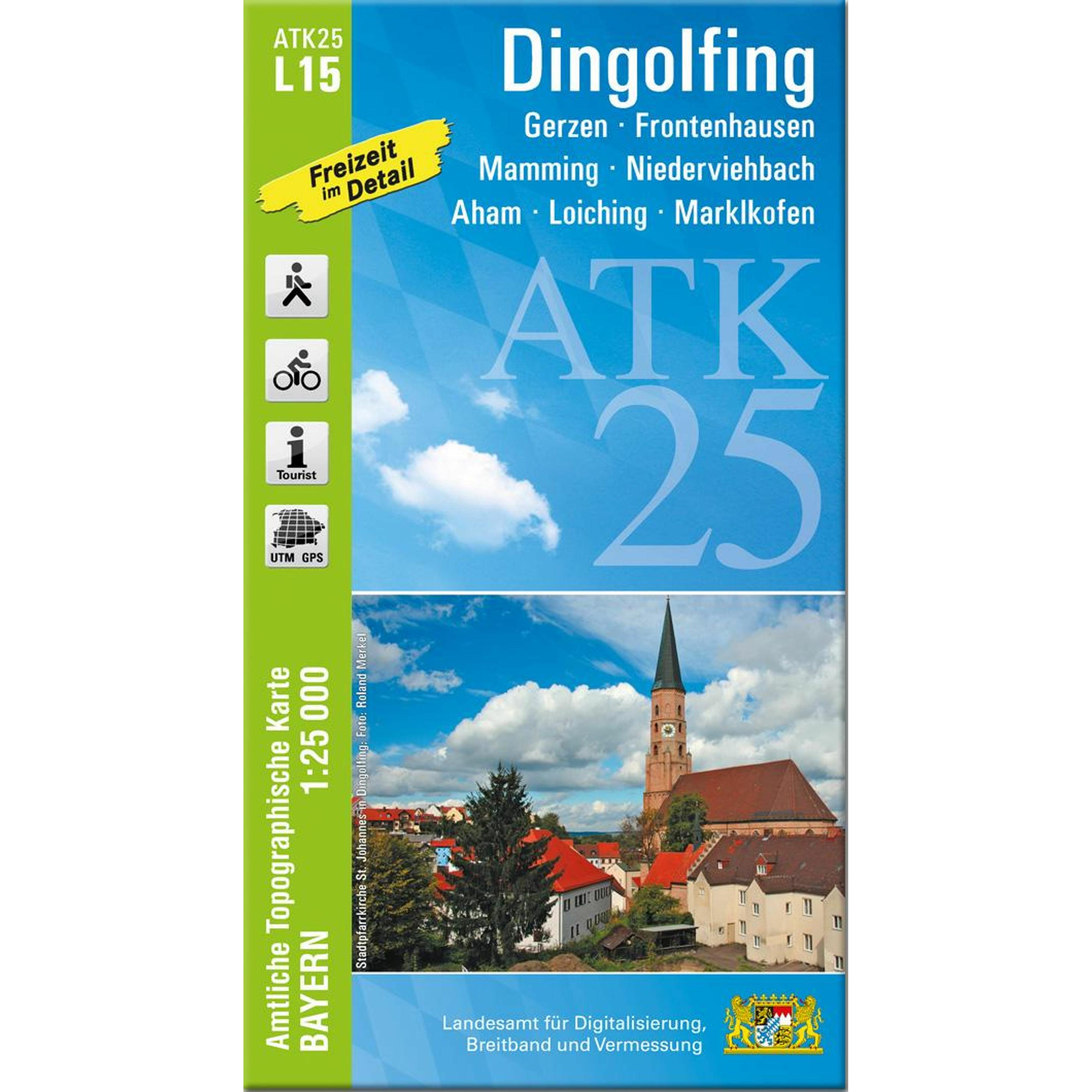 LDBV Bayern ATK25-L15 Dingolfing (Amtl.Topgr.Kte (40690078)