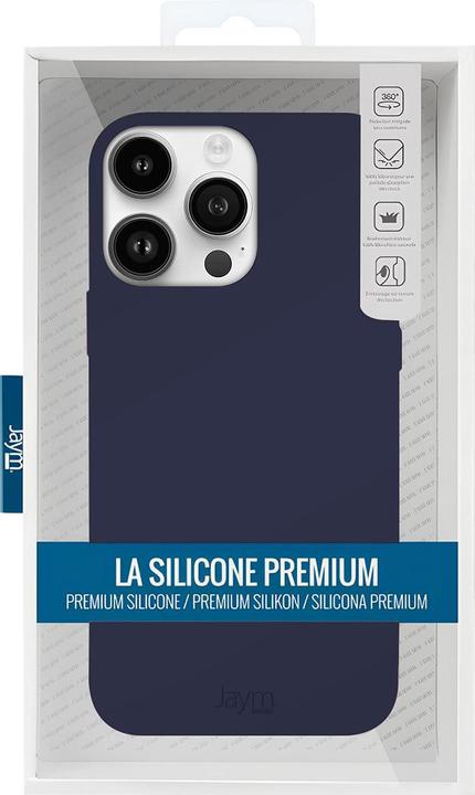 Immagine prodotto Jaym Custodia in silicone premium, serie blu (Apple iPhone 13 Pro)