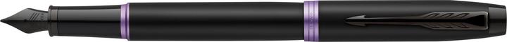 Produktbild Parker Pen Füller IM Vibrant Rings Pruple PVD M (Blau, Schwarz, 1x)