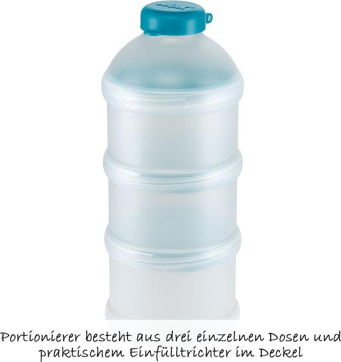 Image du produit NUK Portionneur de lait en poudre, 3 pièces, sans BPA, pétrole