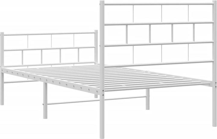 Produktbild vidaXL Metall Bettgestell (100 x 190 cm)