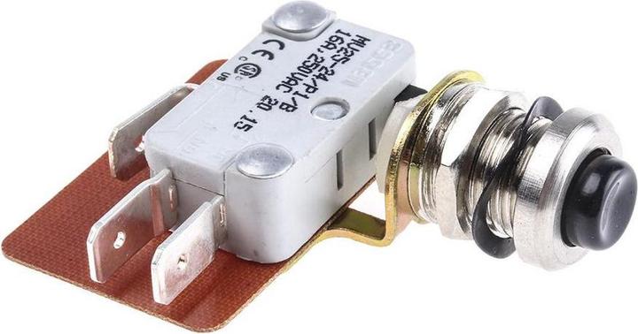 Actual product image RS PRO Mikroschalter Knopf-Betätiger Schnellverbindung, 16 A @ 250 V ac, 1-poliger Wechsler 400 g -5
