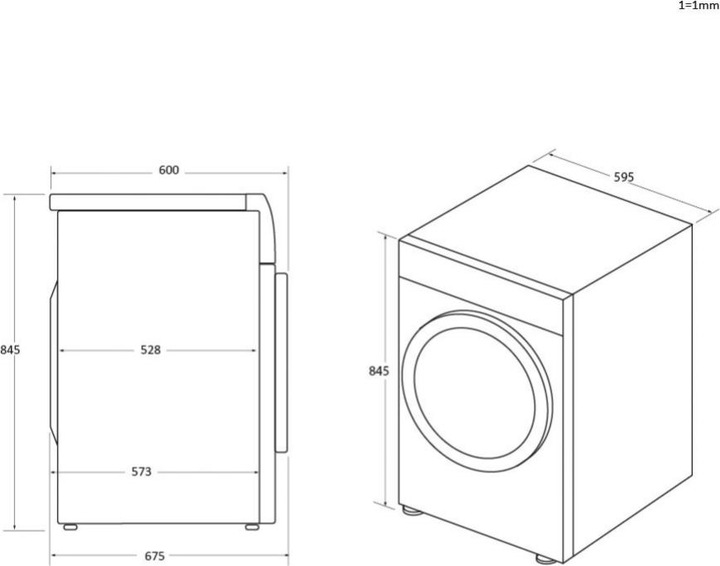 Produktbild Haier Hd90-a3979-s (9 kg, Rechts)