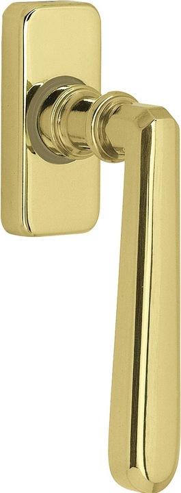 Actual product image Marchesi Window handle ALT - WIEN - VK 7 x 37, 45 /90 degree detent, brass pol. (Door handle)
