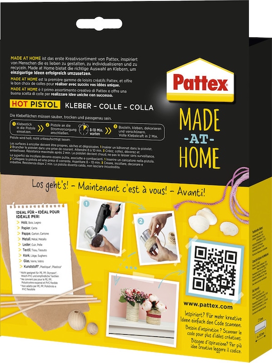 Image du produit Pattex Pistolet à colle HOT PISTOL "Made at Home