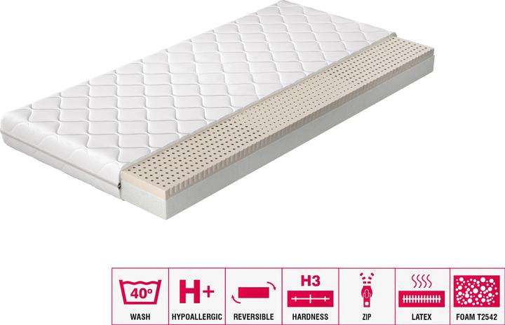 Productafbeelding ELTAP Materac Lateksowy Moska (Latex kern, 200 x 200 cm)