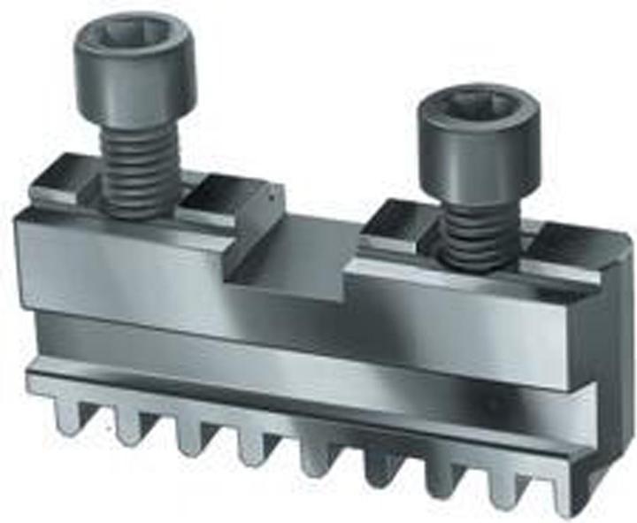 Actual product image Röhm Grundbacke GB, Grösse 350/400, 4-Backensatz, mit Befestigungsschraube