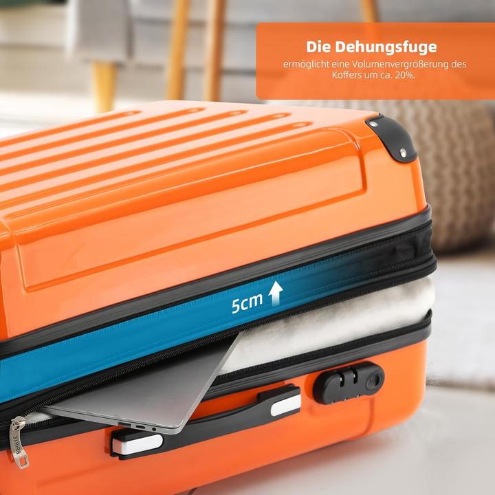 Actual product image Beibye 3-tlg. Hartschalenkoffer-Set