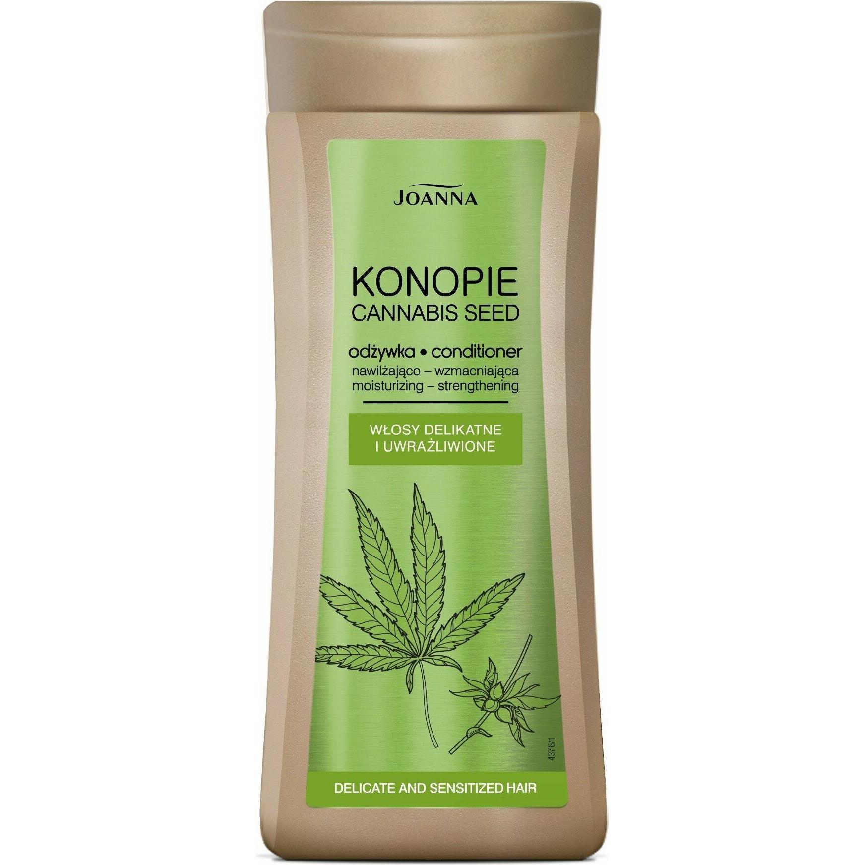 Joanna , Balsamo, Balsamo Idratante E Rinforzante Alla Canapa Per Capelli Delicati E Sensibili 200Ml (200 Ml)