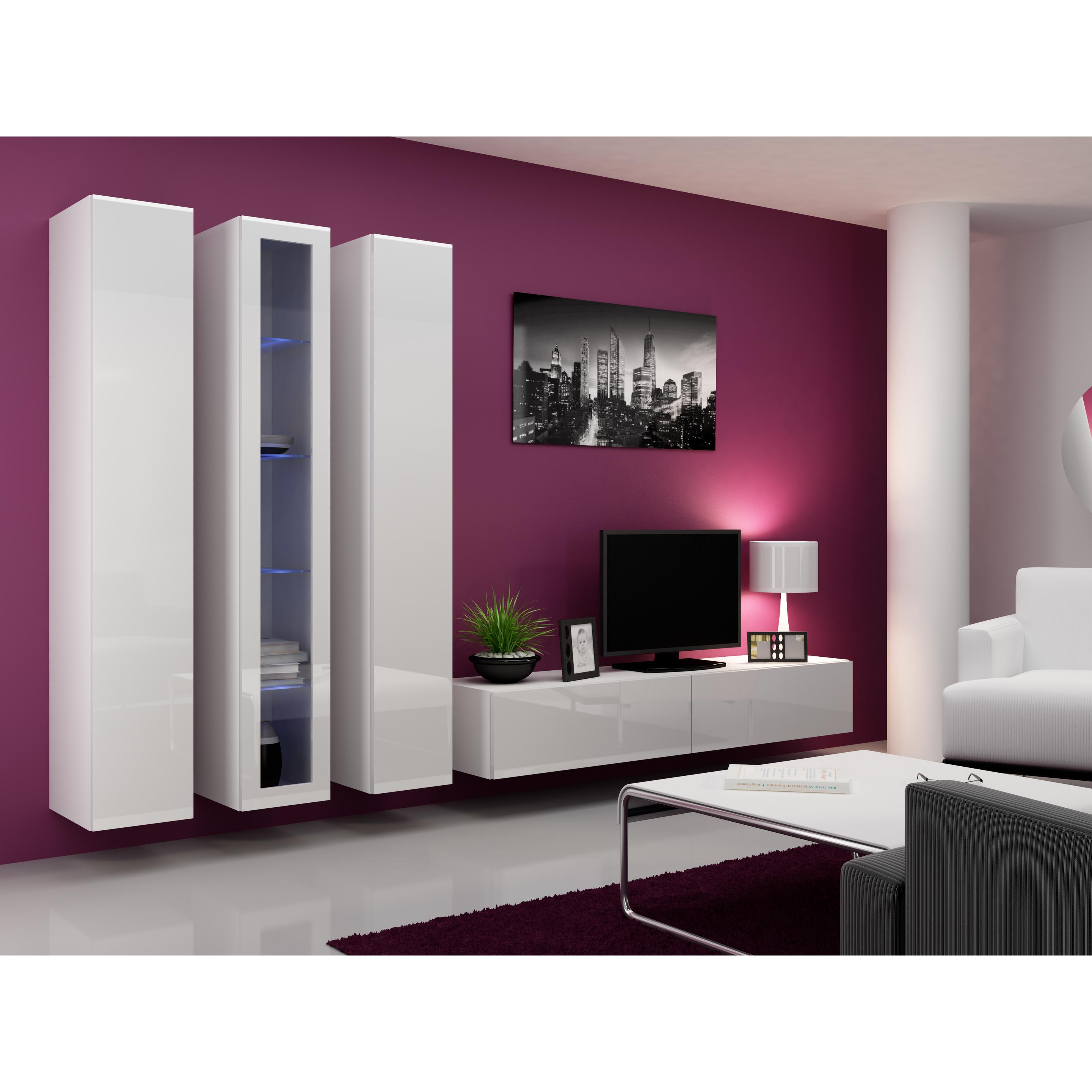 Thumbnail - Cama, Vitrine + Buffetschrank, WIG VIGO180 b/b Wohnzimmerschrank Vitrine