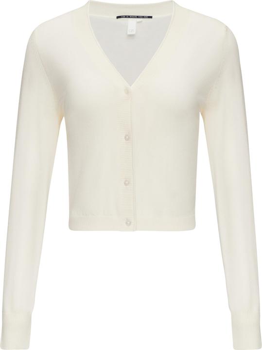 Image du produit s.Oliver Strickjacke Strickjacke aus Viskosemix mit Rollsaum (XL)