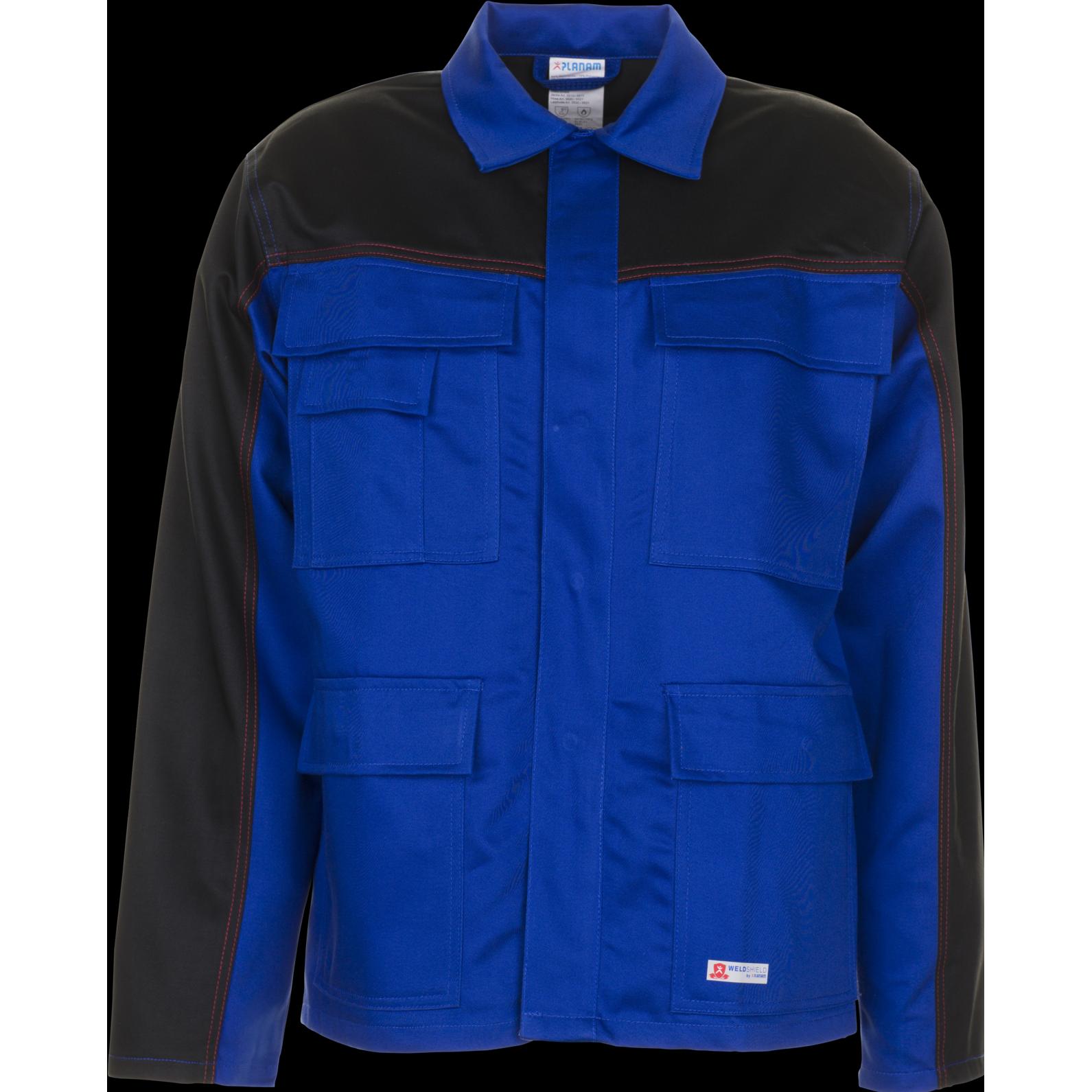 Planam, Arbeitsjacke, Jacke Weld Shield kornblau/schwarz 58 (58)