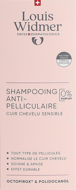 Image du produit Louis Widmer WIDMER shampooing antipelliculaire 150ml sans parfum (150 ml, Shampoing liquide)