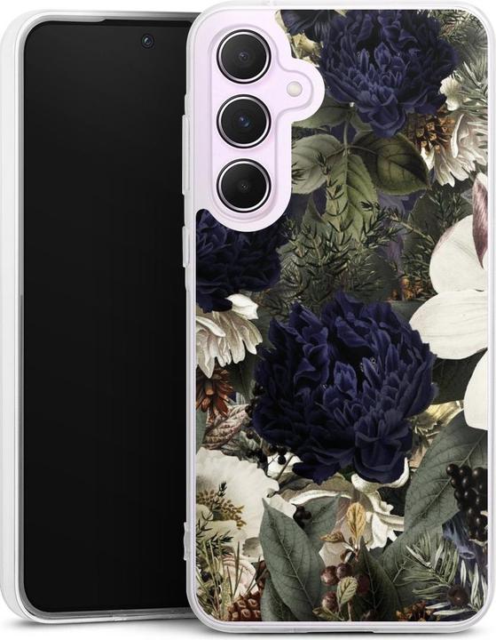 DeinDesign Silikon Hlle fr Samsung Galaxy A55 5G Handyhlle Case  Smartphone Schutzhlle Blumen Utart
