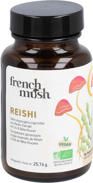 Image du produit French mush Reishi (56 pièce(s), Capsules)