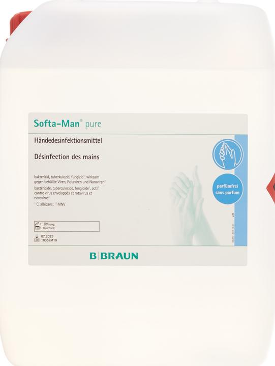 Immagine prodotto B.Braun pura disinfezione delle mani alcolica senza profumo (5000 ml)