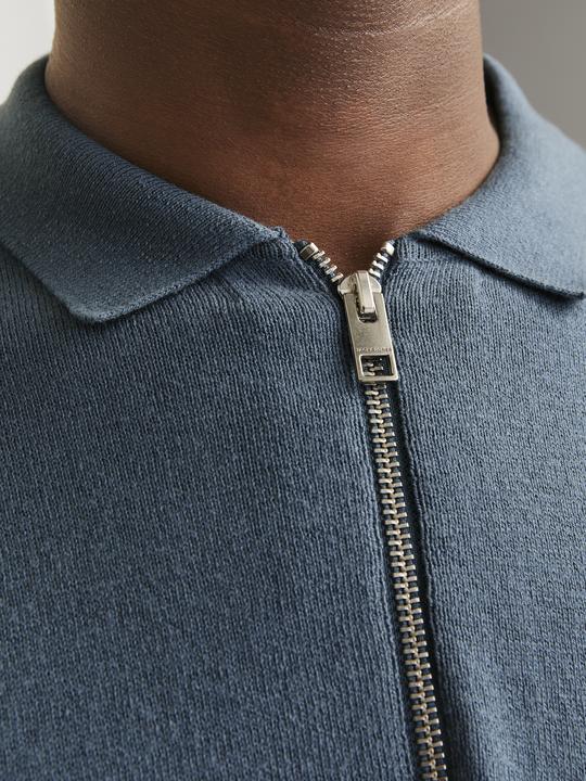 Produktbild Jack & Jones Jjeemil Knit Polo Half Zip Ls Noos (XS)