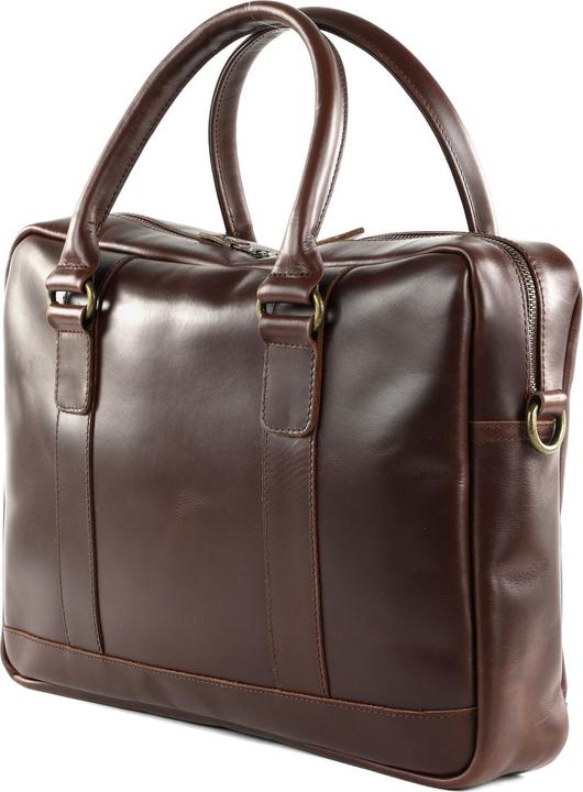 Image du produit Buckle & Seam Serviette Everett Marron/NewStripes (16")