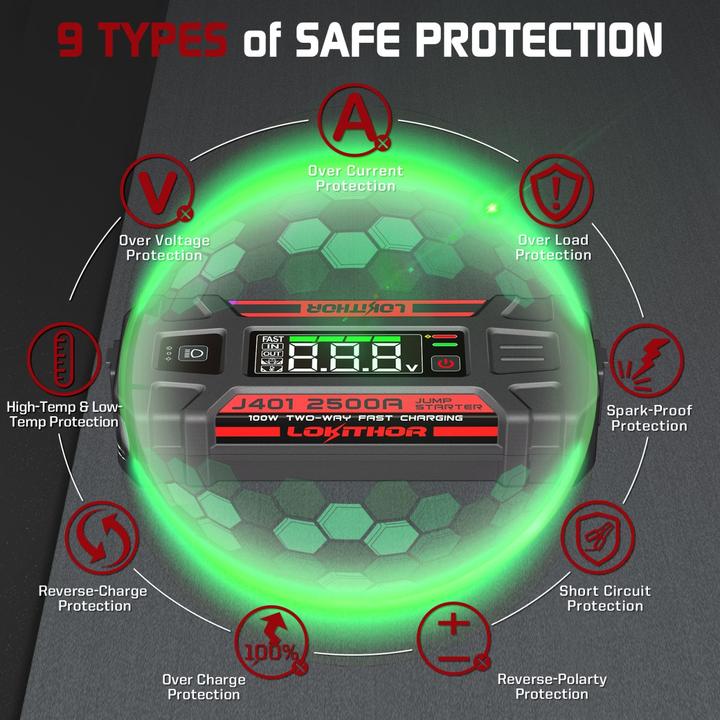 Produktbild Lokithor J401 (2500 A, 22.80 mAh)
