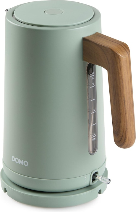Productafbeelding Domo DO 9282 WK Wasserkocher 1,7L 2200W matt grün (1.70 l)