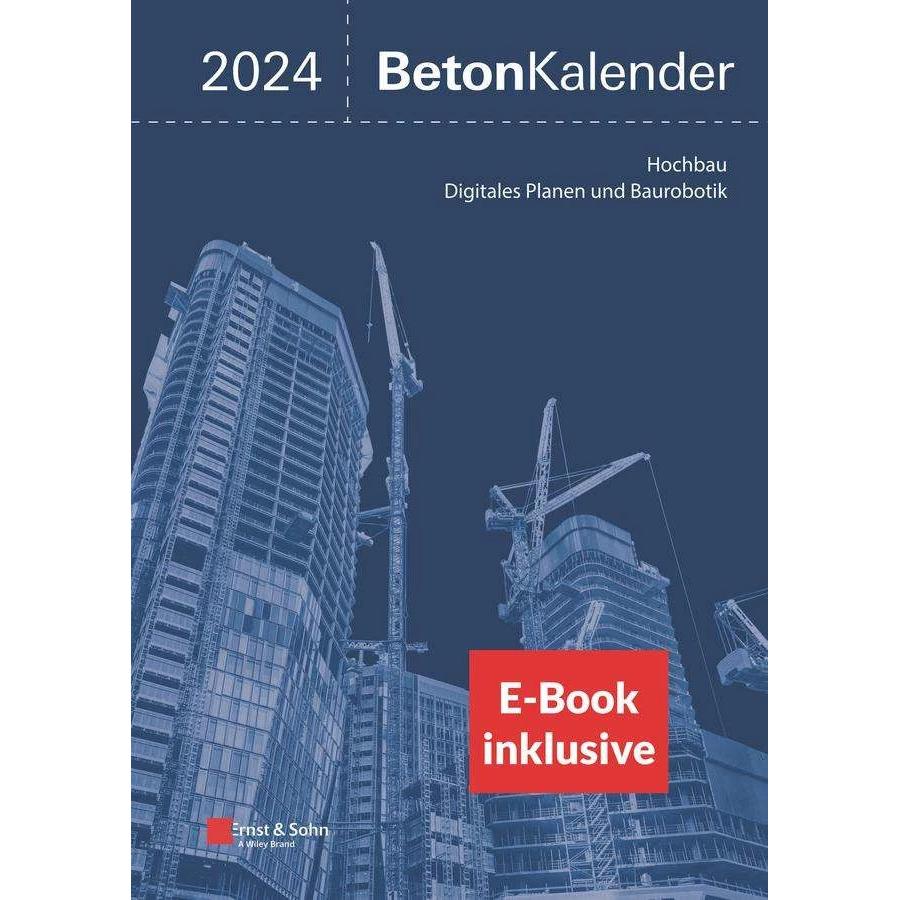 Wiley VCH, Kalender, Beton-Kalender 2024 (Harter Einband, Deutsch)