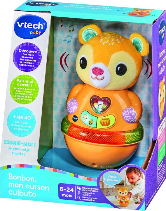 Immagine prodotto VTech Bonbon, mon ourson culbuto (Francese, 0.50 - 2 anni)