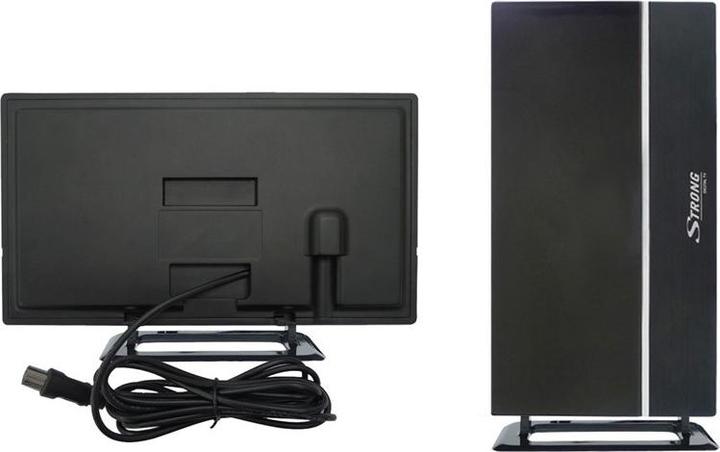 Productafbeelding Strong SRT ANT 30 - Zwart - DVB-T,DVB-T2 - IEC M - 5 V/40 mA - 75 Ohm - 16 dB (Binnenantenne, DVB-T / -T2)