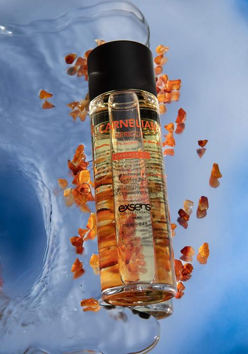 Productafbeelding Exsens Erotische Massageolie Abrikoos (100 ml)